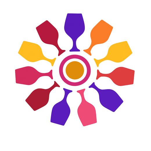 Logo original de El Vino en Colores